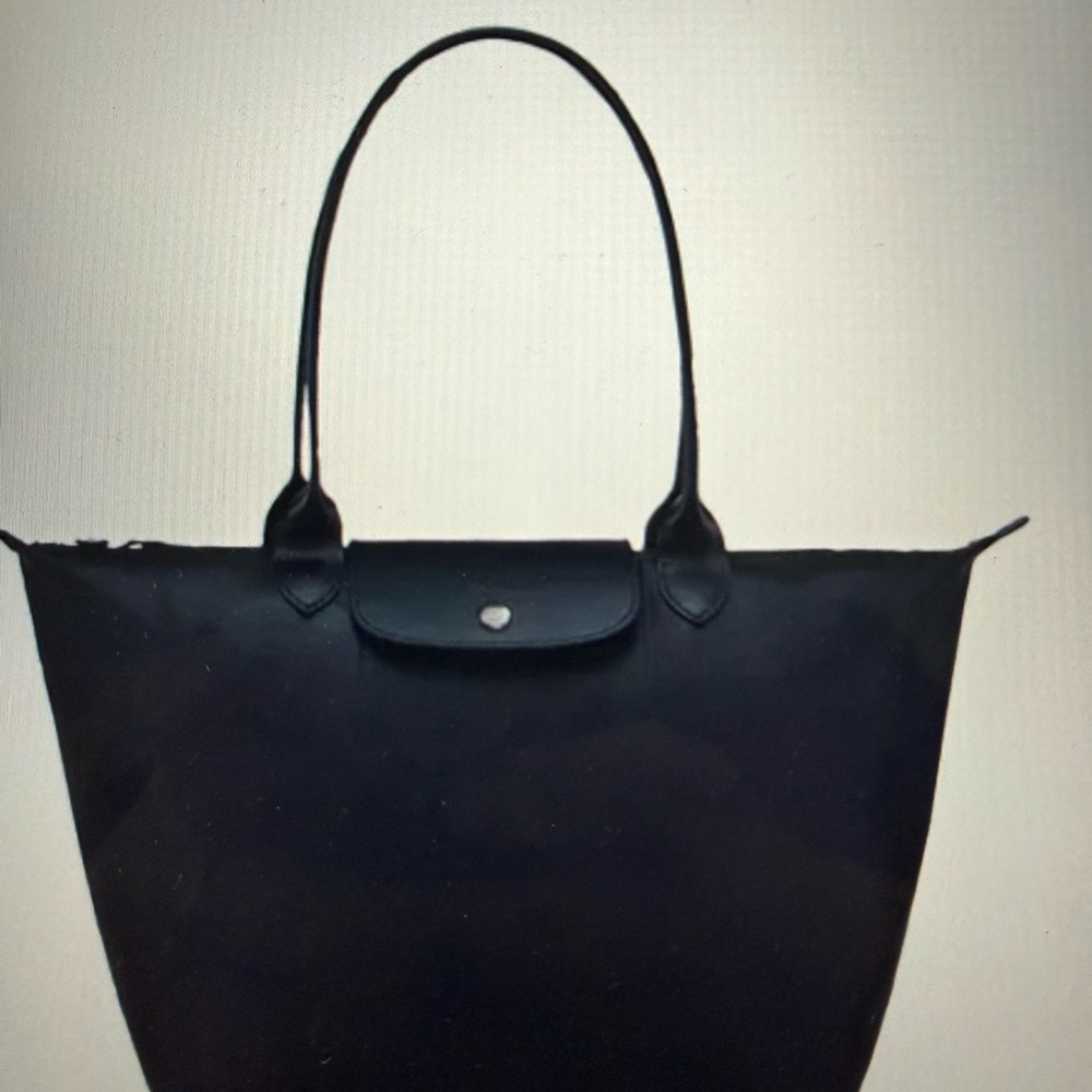 Longchamp Le Pliage Large Coated Canvas Tote Bag